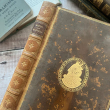 Load image into Gallery viewer, 1907 Mirth and Marvels from the Ingoldsby Legends Tree Calf Leather Book
