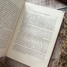 Load image into Gallery viewer, Thrifty Housekeeping by Florence Stacpoole; Full Leather Late Victorian Book
