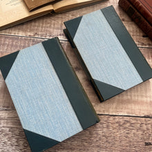 Load image into Gallery viewer, Collection of 2 Half Leather Thomas Hardy Books Marbled Edges Early 1920&#39;s
