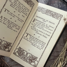 Load image into Gallery viewer, 1926 A Little Book of Friendship: Book of Quotes
