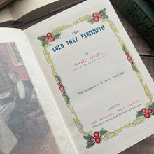 Load image into Gallery viewer, The Gold That Perisheth by David Lyall Beautiful Pictorial Floral Binding Book
