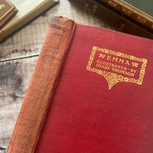 Load image into Gallery viewer, 1909 Emma by Jane Austen Illustrated by Hugh Thomson Late Edwardian Book
