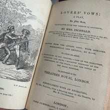 Load image into Gallery viewer, Collection of Plays including The Country Lasses by Charles Johnson, and Lovers Vows by Elizabeth Inchbald
