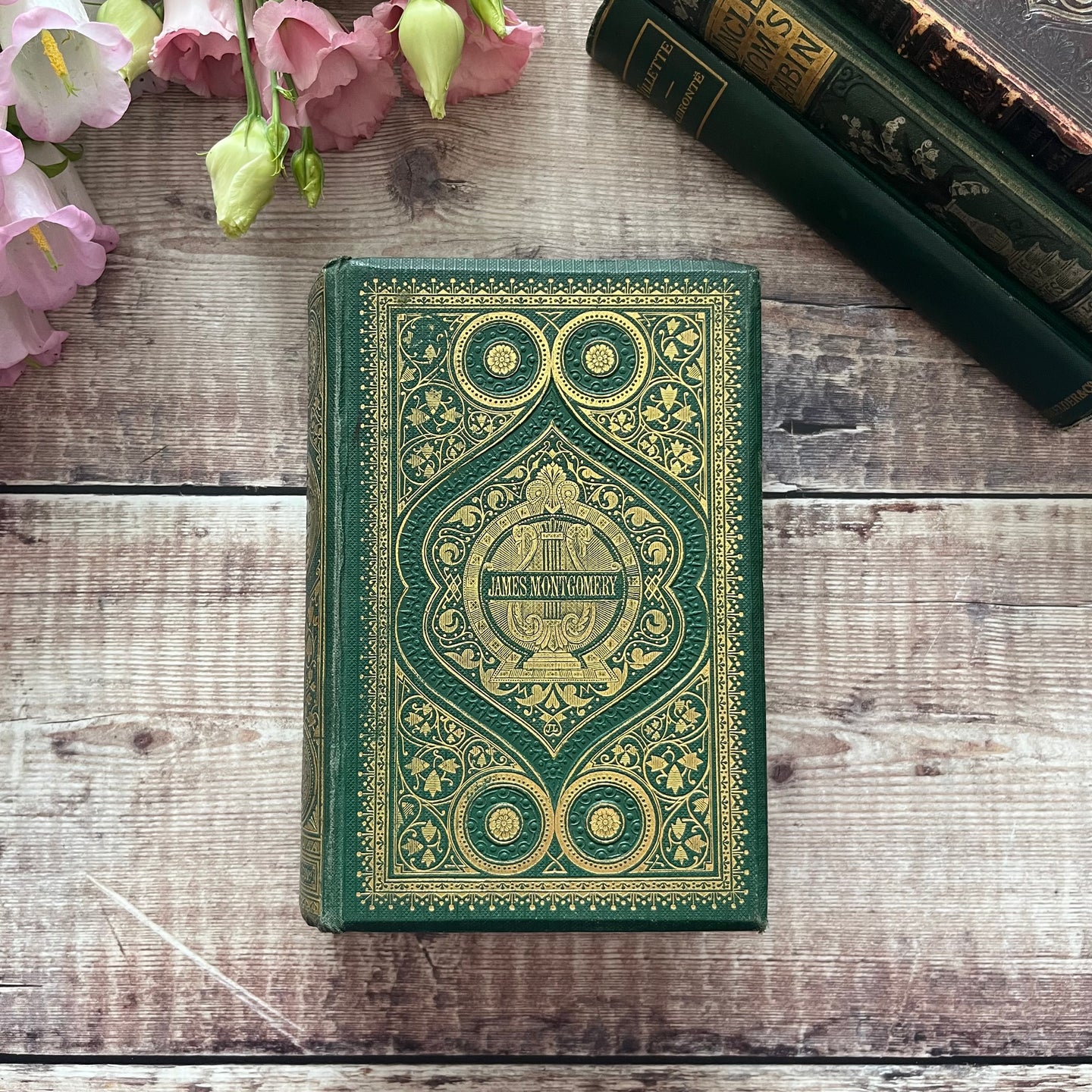 The Poetical Works of James Montgomery Victorian Fine Binding Book