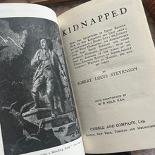 Load image into Gallery viewer, Set of 3 Antique Full Leather Robert Louis Stevenson with Floral Gilt to Spine
