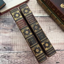 Load image into Gallery viewer, 1825 Select British Poets Half Leather Bindings Two Volume Set Georgian Books
