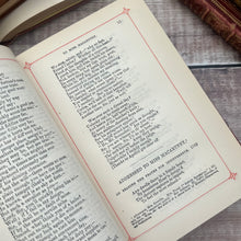 Load image into Gallery viewer, The Poetical Works of William Cowper Late Victorian Illustrated Floral Book
