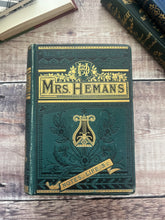 Load image into Gallery viewer, The Poetical Works of Mrs Hemans; Victorian Book The Lansdowne Poets
