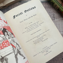 Load image into Gallery viewer, 1887 Forest Outlaws or St Hugh and the King Victorian Illustrated Book
