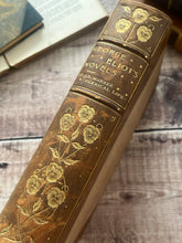 Load image into Gallery viewer, Silas Marner and Scenes of Clerical Life by George Eliot; Beautiful Half Leather Binding
