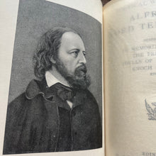 Load image into Gallery viewer, The Poetical Works of Alfred Lord Tennyson; Half Vellum Binding with Art Nouveau Detail
