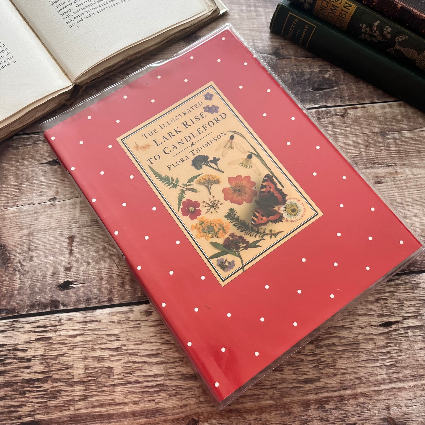 The Illustrated Lark Rise to Candleford by Flora Thompson Vintage 1984 Hardback Book