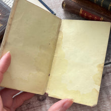 Load image into Gallery viewer, 1851 Etiquette for Gentlemen or The Principles of True Politeness; RARE Pocket Book
