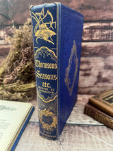 Load image into Gallery viewer, 1859 Antique Illustrated Book: The Seasons and The Castle of Indolence
