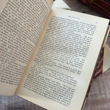 Load image into Gallery viewer, 1885 Set of Three George Eliot Novels in a Half Half Vellum Marbled Binding
