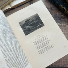 Load image into Gallery viewer, 1866 Antique Poetry Book: Faux Tortoiseshell &amp; Gilt Victorian Binding (Et)
