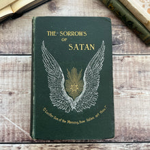 Load image into Gallery viewer, 1895 The Sorrows of Satan by Marie Corelli; Sixth Edition Victorian Book
