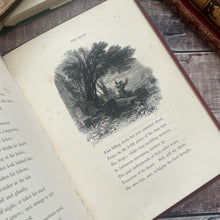 Load image into Gallery viewer, 1858 The Grave A Poem by Robert Blair Fine Cloth Binding Victorian Book
