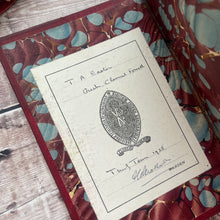 Load image into Gallery viewer, 1915 Stories from Homer by AJ Church; Half Calf Leather School Prize Binding
