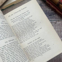 Load image into Gallery viewer, 1900 The Poetical Works of John Milton Half Leather Fine Binding with Floral Gilt
