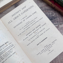 Load image into Gallery viewer, 1895 Beeton's All About Gardening A Dictionary of Garden Work 500 Illustrations
