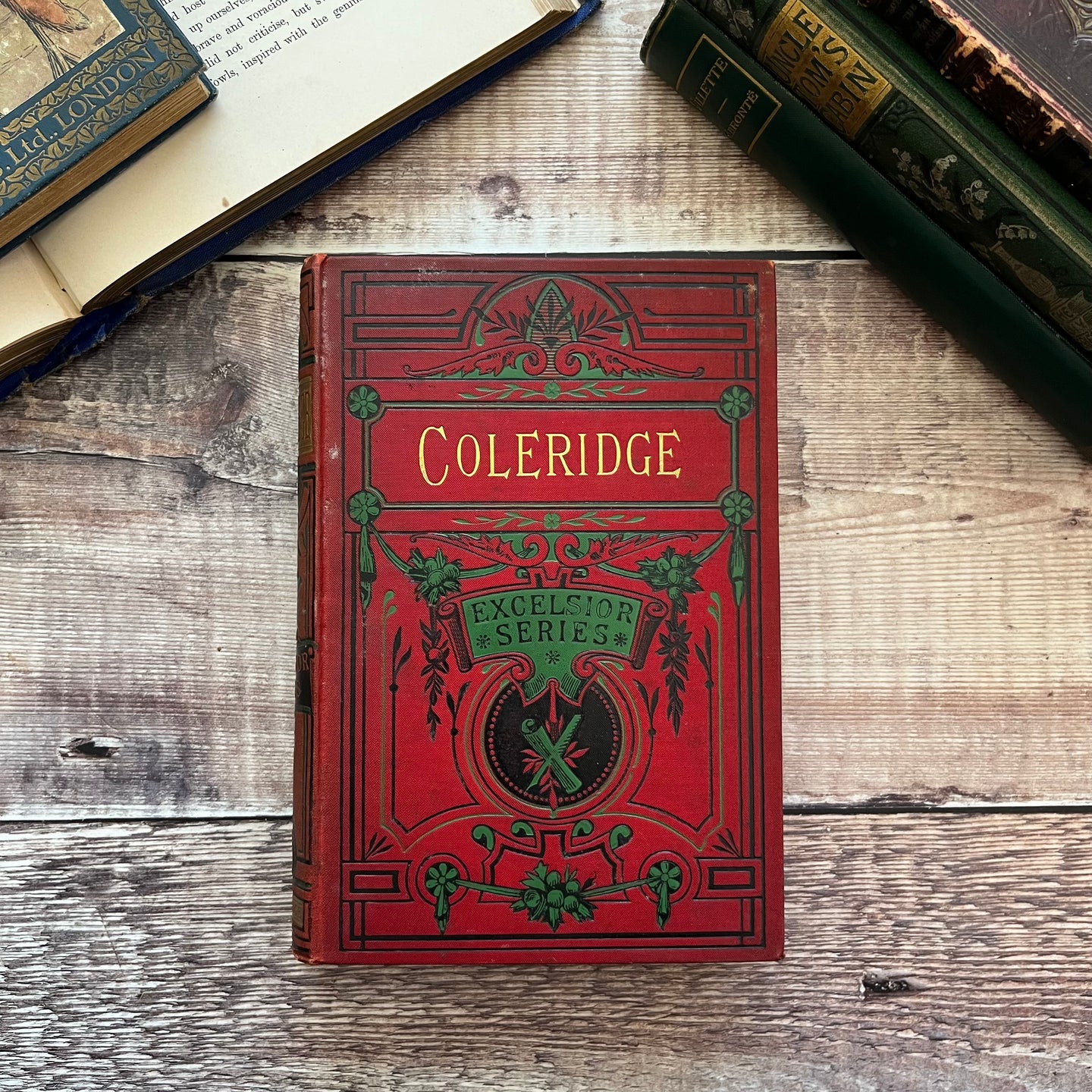 The Poetical Works of Samuel Taylor Coleridge Victorian Book