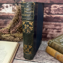 Load image into Gallery viewer, The Bab Ballads by W S Gilbert Half Leather Binding with Gilt Tooling in Floral Design
