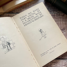 Load image into Gallery viewer, 1925 When We Were Very Young by AA Milne Antique Illustrated Book
