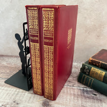 Load image into Gallery viewer, Shirley and Villette by Charlotte Bronte Antique Two Volumes Books Full Leather
