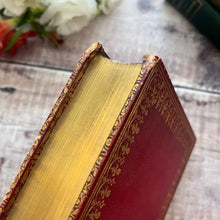 Load image into Gallery viewer, 1853 The Book of Gems Modern Poets and Artists Poetry Full Leather Book
