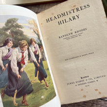 Load image into Gallery viewer, 1914 Headmistress Hilary by Kathlyn Rhodes Beautiful Floral Binding
