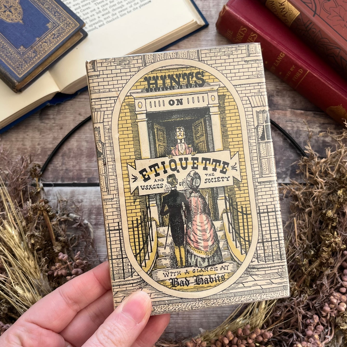 1947 Hints on Etiquette and the Usages of Society with Dust Jacket Book