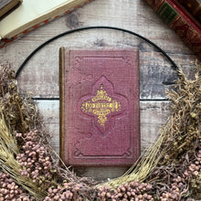 Load image into Gallery viewer, 1864 The Emblems and Poetry of Flowers Early Victorian Purple Book
