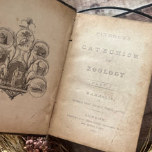 Load image into Gallery viewer, 1831 Catechism of Zoology; Antiquarian Half Leather Book with Illustrations
