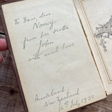 Load image into Gallery viewer, 1864 The Emblems and Poetry of Flowers Early Victorian Purple Book
