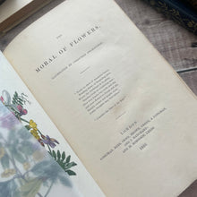 Load image into Gallery viewer, 1833 The Moral of Flowers; First Edition with Hand Coloured Plates RARE (et)
