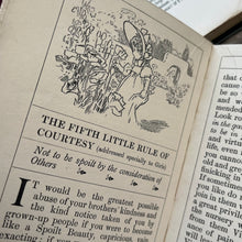 Load image into Gallery viewer, A Little Book of Courtesies by Katherine Tynan; Illustrated by Charles Robinson
