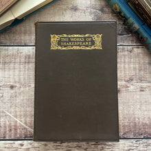 Load image into Gallery viewer, 1934 The Works of William Shakespeare Full Leather Book
