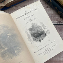 Load image into Gallery viewer, 1885 The Complete Poetical Works of Sir Walter Scott Mauchline Ware 19th Century Book

