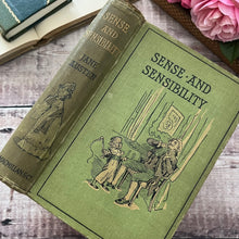 Load image into Gallery viewer, Rare 1901 Sense and Sensibility by Jane Austen; Beautiful Illustrated Edition
