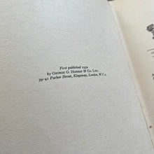 Load image into Gallery viewer, 1932 Mother Goose Collection of Illustrated Nursery Rhymes Antique Book
