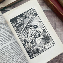 Load image into Gallery viewer, Hans Christian Andersen's Fairy Tales Antique Book with Floral Gilt Spine
