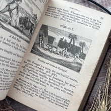 Load image into Gallery viewer, 1843 Rudiments of Geography by William C Woodbridge; Antiquarian Book with Illustrations
