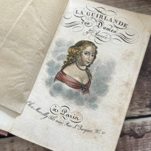 Load image into Gallery viewer, 1823 French Book A Garland of Women; Hand Coloured Illustrations (Et)
