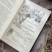Load image into Gallery viewer, The Language of Flowers; Late Victorian Illustrated Book
