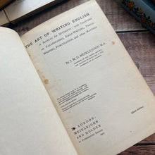 Load image into Gallery viewer, 1907 The Art of Writing English; A Manual for Students by J.M.D.Meiklejohn
