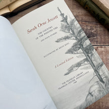 Load image into Gallery viewer, 1984 The Country of the Pointed Firs by Sarah Orne Jewett; Full Leather Book
