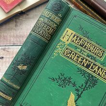 Load image into Gallery viewer, 1879 Half Hours in the Green Lanes by J.E.Taylor; Victorian Nature Book
