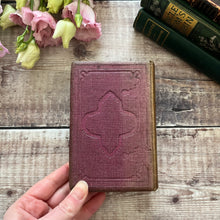 Load image into Gallery viewer, 1864 The Emblems and Poetry of Flowers Early Victorian Purple Book
