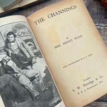 Load image into Gallery viewer, The Channings by Mrs Henry Wood Edwardian Book Pictorial Binding
